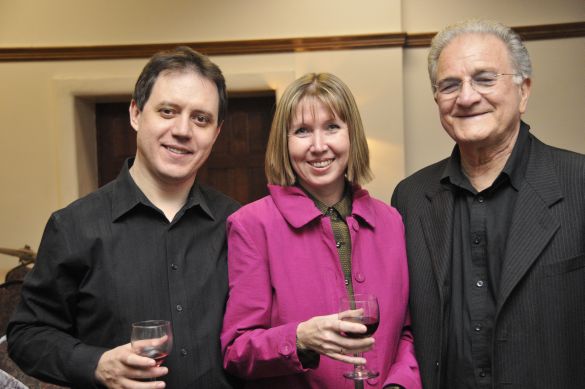 Stas Venglevski and his wife, Roza Borisova, and Frank Marocco