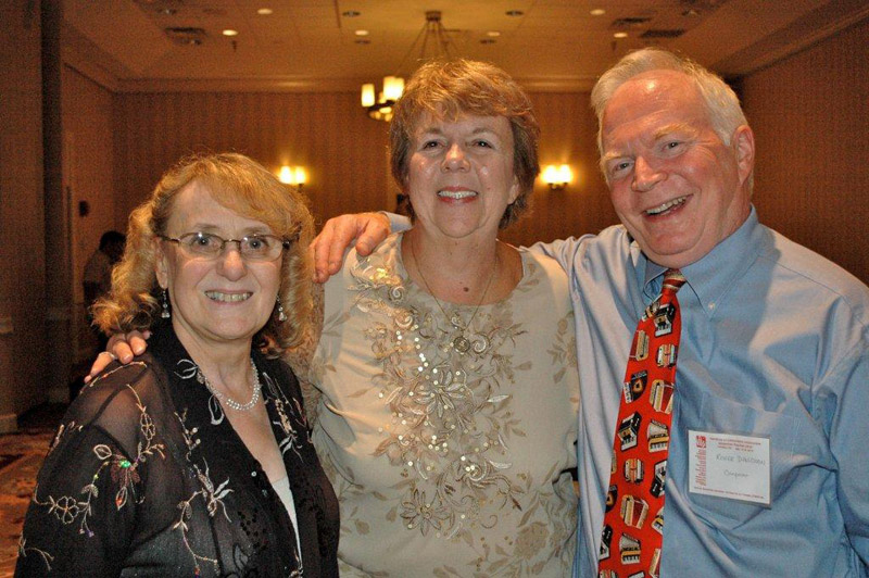 Mary Tokarski, Linda Soley Reed, Roger Davidson 