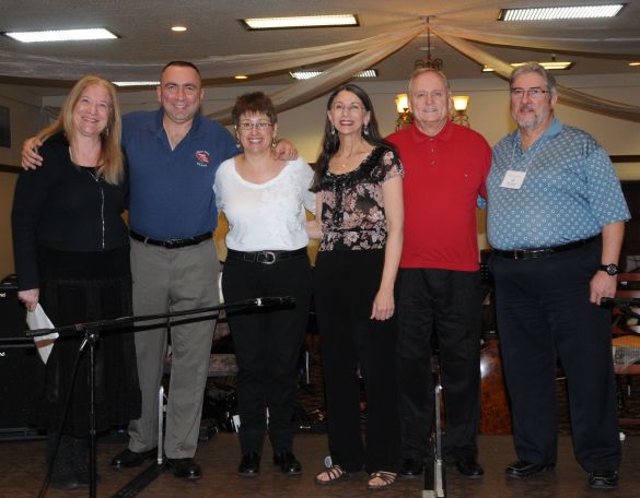 Rita Davidson, Manny Bobenrieth, Marilyn O'Neil, Joan Grauman, Lenny Feldmann, Eddie Monteiro 