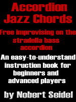Accordion Jazz Chords Book by Nobert Seidel