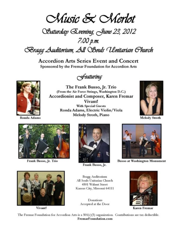 Vivant! Concert Poster