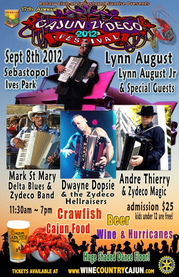 Cajun Zydeco Festival in September