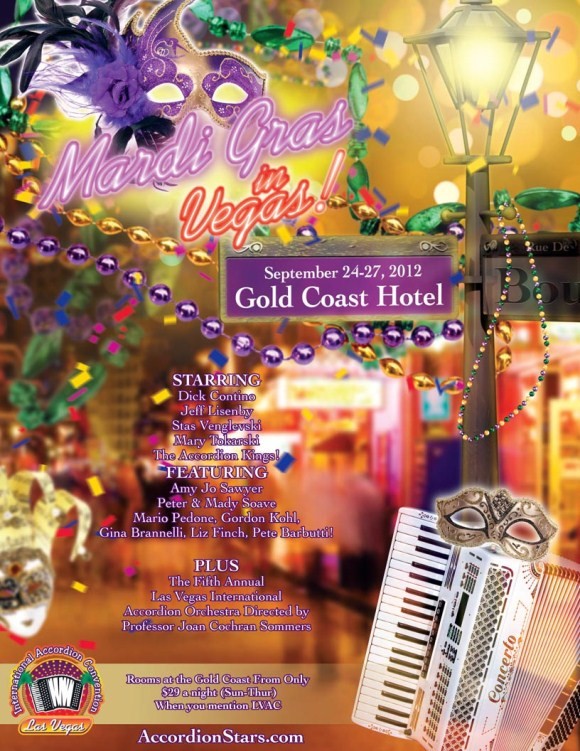 Las Vegas Accordion Convention Poster