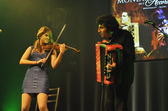 Cory Pesaturo and Yasmine Azaiez