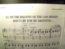 Evita music