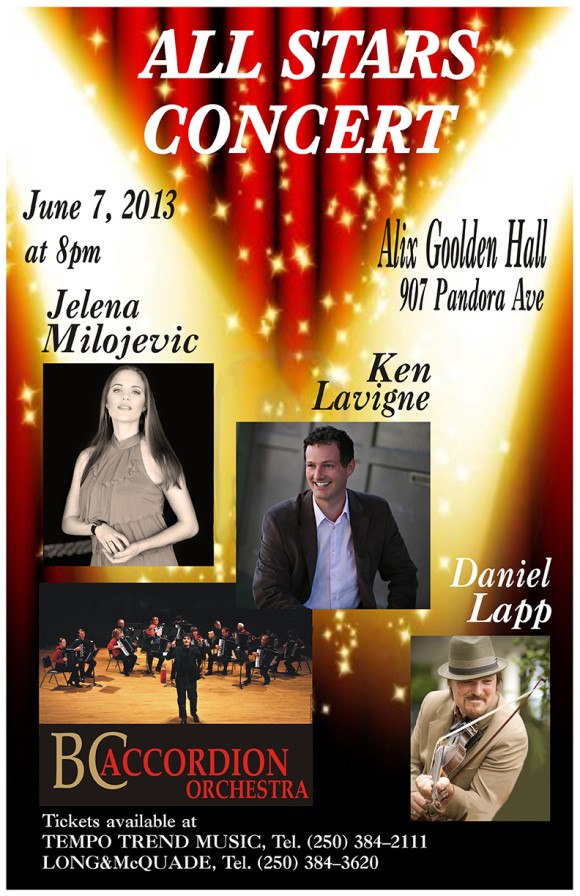 All Stars Concert Poster