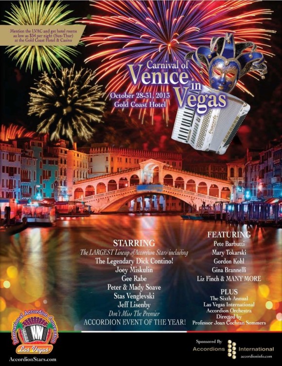 Las Vegas Accordion Convention Poster