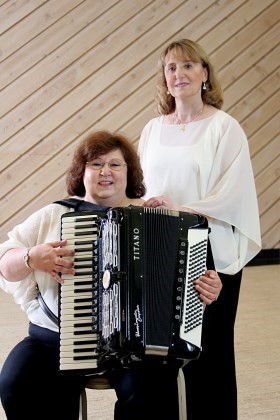 Mary Tokarski and Julie Cardona