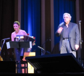 Lidia Kaminska with Placido Domingo