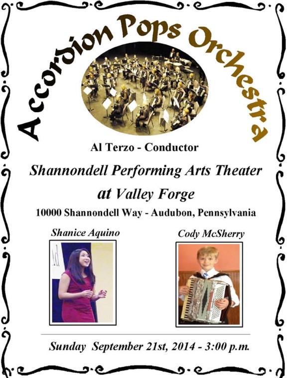 Accordion Pops Orchestra Poster