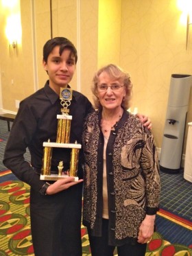 Nathan Chapeton and Mary Tokarski