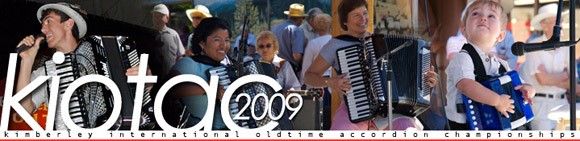Kimberly International Old Time Accordion Championship header