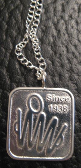 AAA Commermorative Sterling Silver Necklace