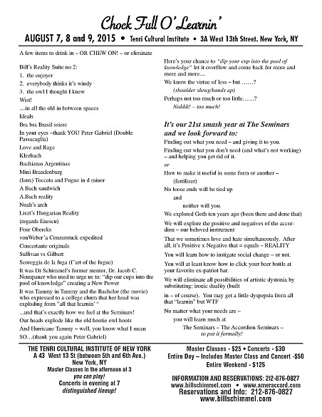 AAA MASTER CLASS FLYER 2