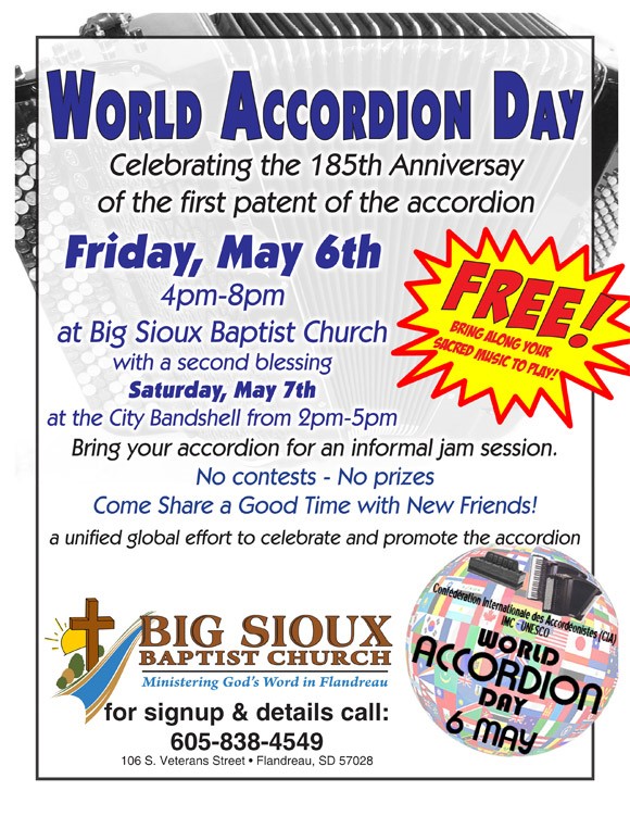 World Accordion Day poster