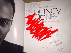 Quincy Jones Book to Cory