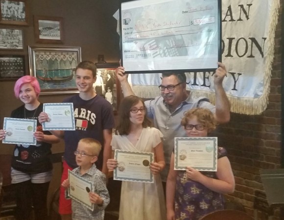 Joe Recchia with winners