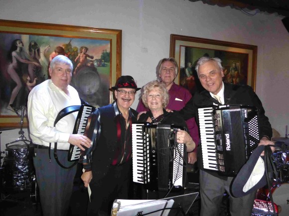 Ray Oreggia, Mario Tacca, Beverly Roberts Curnow, Ricci Saracino, Dominic Karcic