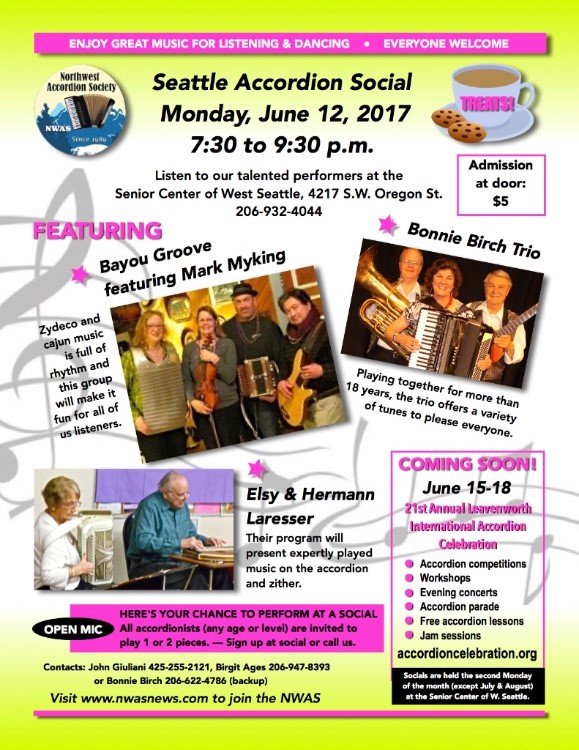 Seattle Accordion Social