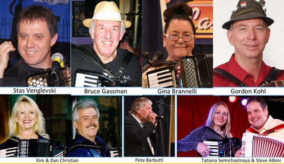 Las Vegas International Accordion performers