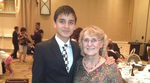 Nathan Chapeton and Mary Tokarski