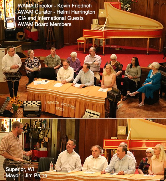 AWAM Board members and international guests