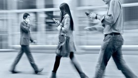people walking