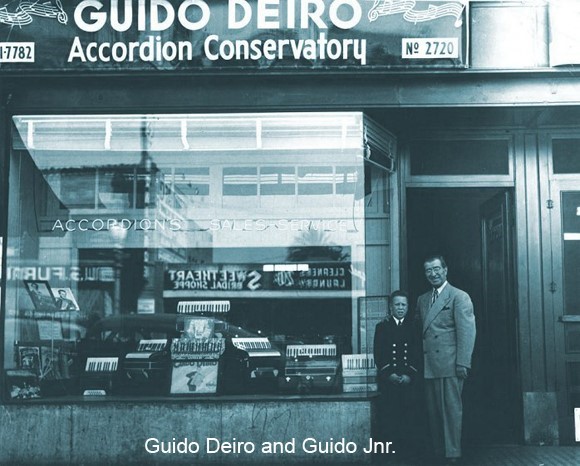 Guido Deiro Snr and Jnr