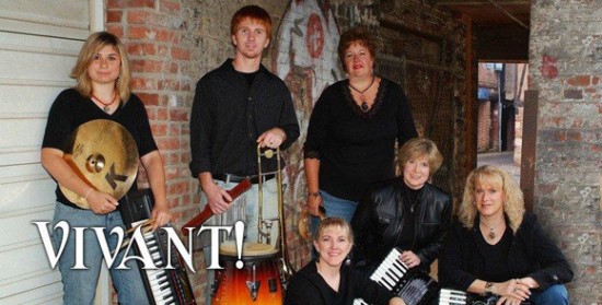 L-R: Sarrah Cantrell, Janne Silfverberg, Julie Silfverberg,Dee Sligar, Karen Fremar, and Gail Overly