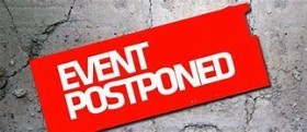 event postponed