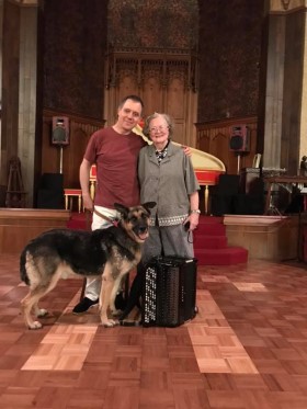 Stas Venglevski and Dr. Helmi Harrington