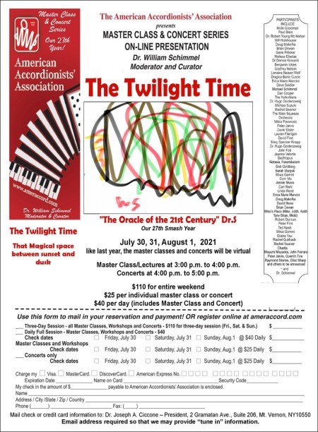 The Twilight Time AAA Workshop Flier