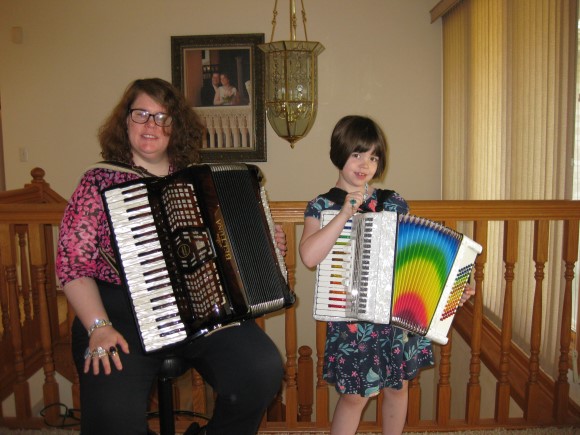 Bernadette and daughter