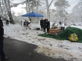 Accordion funeral