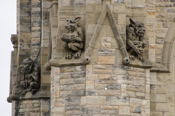 Accordion Gargoyles
