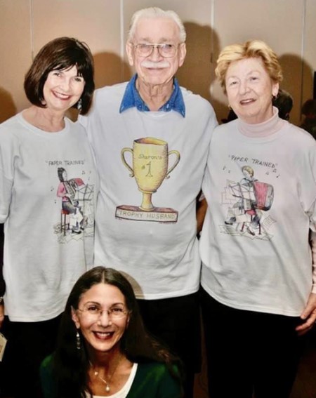 Lynn Ewing, Gus and Sharon Greyhosky, Joan Grauman