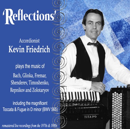 Reflections CD cover by Kevin Friedrich