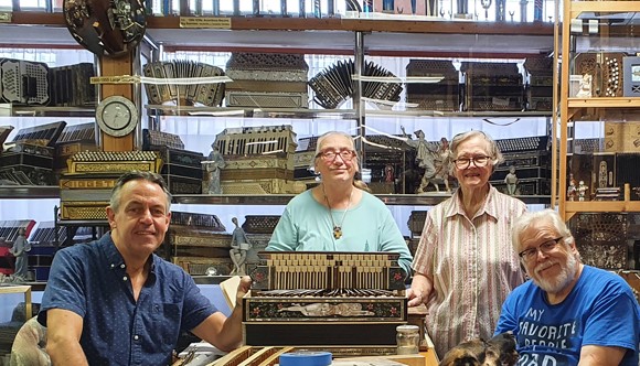 Kevin Friedrich, Robin Floyd, Helmi Harrington and Tracy Gibbens.