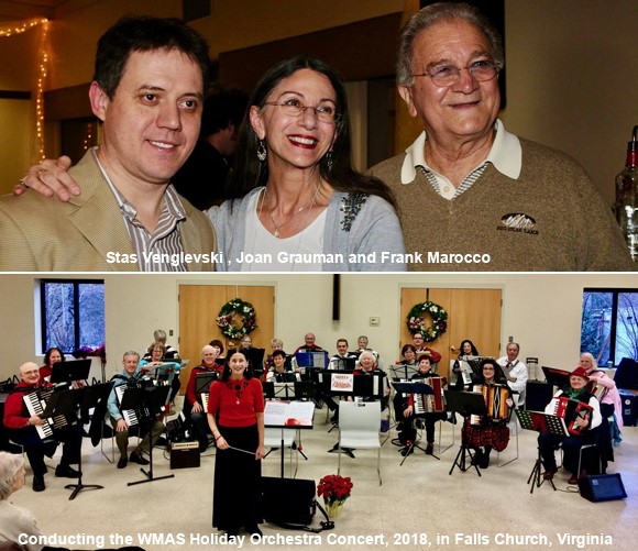 Stas Venglevski, Joan Grauman, Frank Marocco, WMAS Orchestra