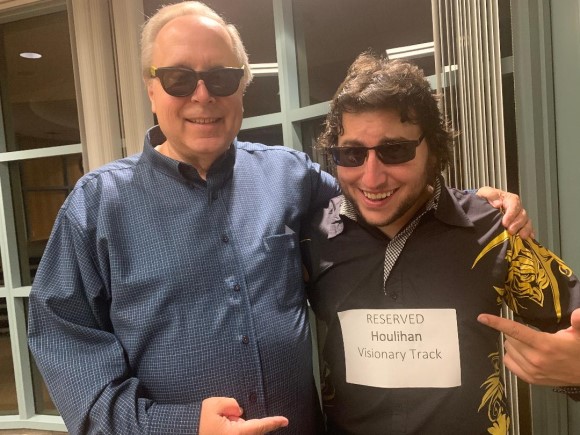Cory and Mario Andretti