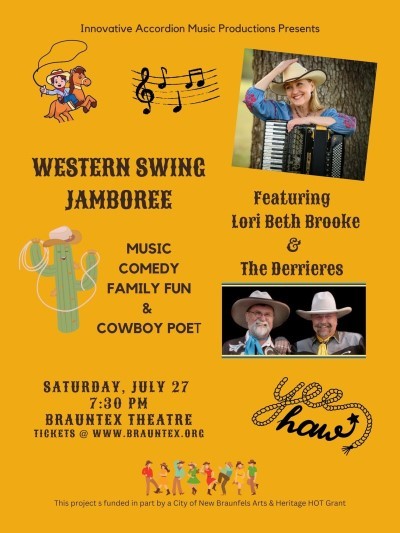 Western Swing Jamboree Poster