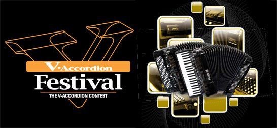 Roland V-Acccordion Festival banner