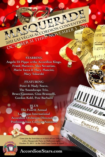 12th Las Vegas Accordion Convention Poster