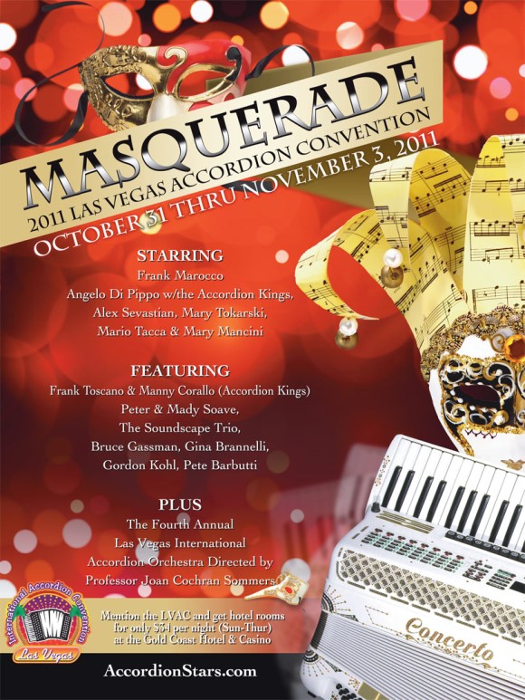 Las Vegas Accordion Convention Poster