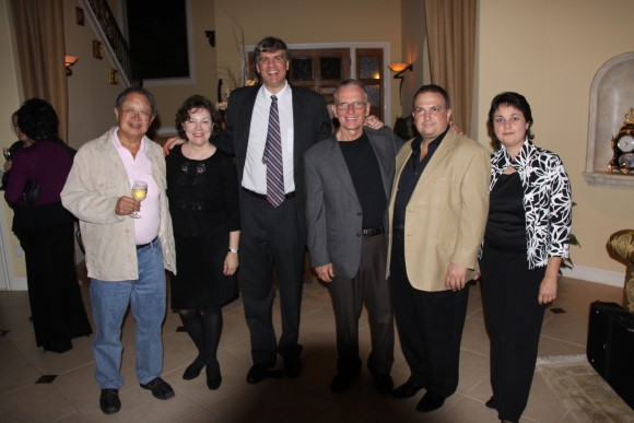 Dr. Thomas Chen and  Virginia Chen (who commissioned the concerto), Maestro Peter Jaffe, Composer Max Simončič, Guest Accordionist Peter Soave, Mady Soave.