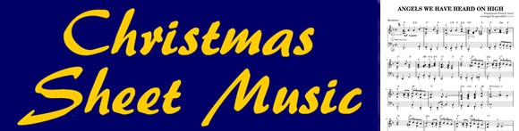 Christmas Sheet Music graphic